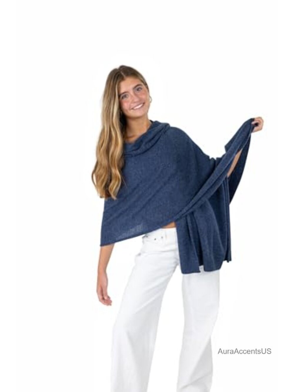 Cashmere Wool Blend Wrap Shawl Pashmina Scarf Travel Extra Large 78 Inches